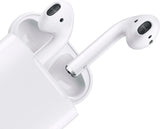 Apple AirPods with lightning Charging Case (2nd Generation) - Used Grade B (renewed)