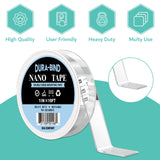 Dura-Bind Clear Double Sided Nano Tape. Heavy Duty, Strong Adhesive Mounting Tape (10 ft.)