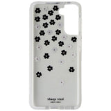kate spade new york Defensive Hardshell Case for Galaxy S21+ 5G - Scattered Flowers Clear/Cream