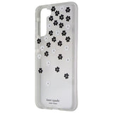 kate spade new york Defensive Hardshell Case for Galaxy S21+ 5G - Scattered Flowers Clear/Cream