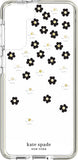kate spade new york Defensive Hardshell Case for Galaxy S21+ 5G - Scattered Flowers Clear/Cream