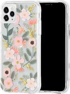 Case-Mate Rifle Paper Eco Collection Case for iPhone 11 Pro - Clear Wild flowers