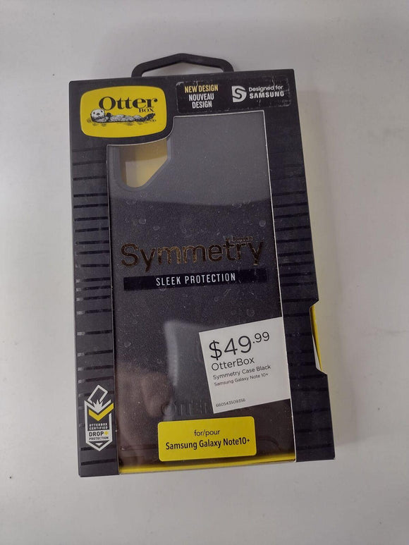 OtterBox Symmetry Series Case for Samsung Galaxy Note10+   Black