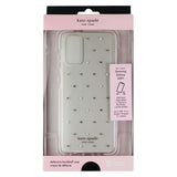 Kate Spade Defensive Case for Galaxy (S20+) - Pin Dot Gems/Clear/White