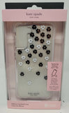 kate spade new york Defensive Hardshell Case for Galaxy S21+ 5G - Scattered Flowers Clear/Cream